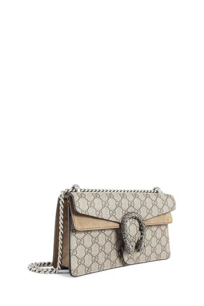 Gucci Beige Dionysus Medium Shoulder Bag In Sand