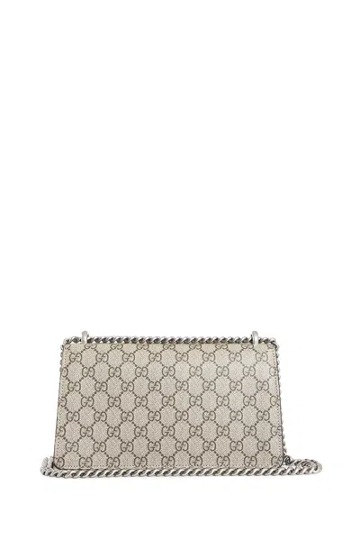 Gucci Beige Dionysus Medium Shoulder Bag In Sand