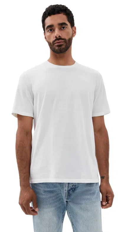 Rails Mason Tee Cream In White