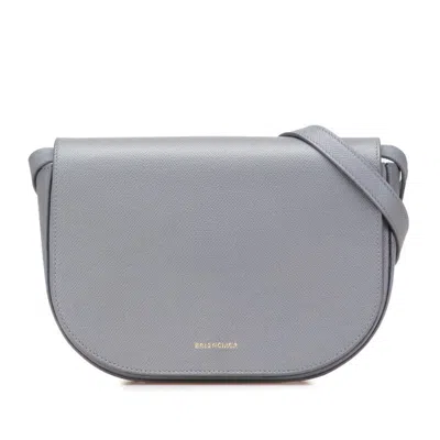 Pre-owned Balenciaga Gray Leather Shoulder Bag ()