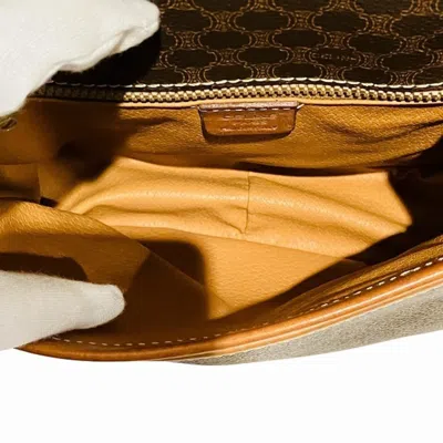 Pre-owned Celine Brown Pvc Leather Shoulder Bag ()
