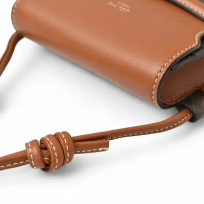 Pre-owned Celine Brown Pvc Leather Shoulder Bag ()