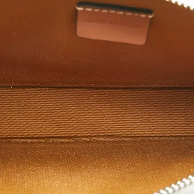 Pre-owned Celine Brown White Pvc Leather Shoulder Bag ()