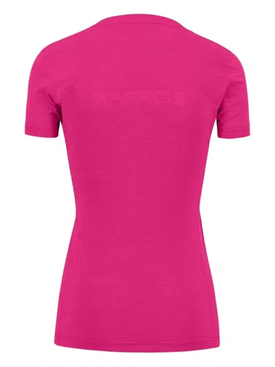 Karpos T-shirt Mit V-ausschnitt In Pink