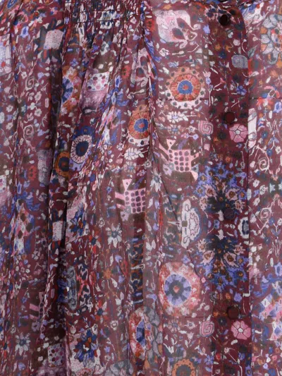 Isabel Marant Étoile Shirt Isabel Marant Etoile Woman Color Plum In Multi