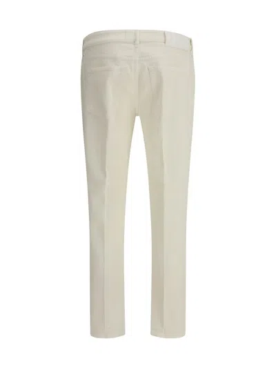 Pt Torino Five-pocket Jeans In Neutral