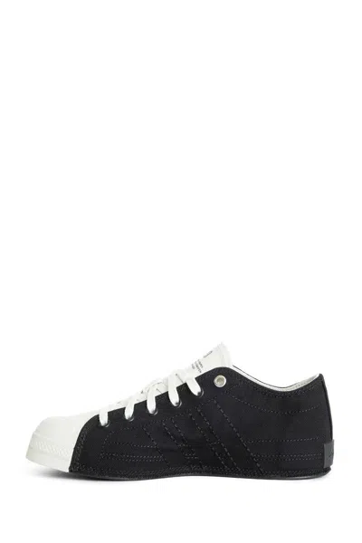Y-3 Adidas Nizza Lo Low-top Sneakers In Black