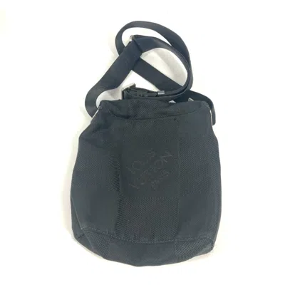 Pre-owned Louis Vuitton Black Noir Damier Geant Pochette Shoulder Bag ()