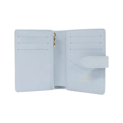 Pre-owned Louis Vuitton Blue Wallet (bi-fold) ()