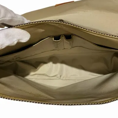 Pre-owned Louis Vuitton Brown Canvas Leather Shoulder Bag ()