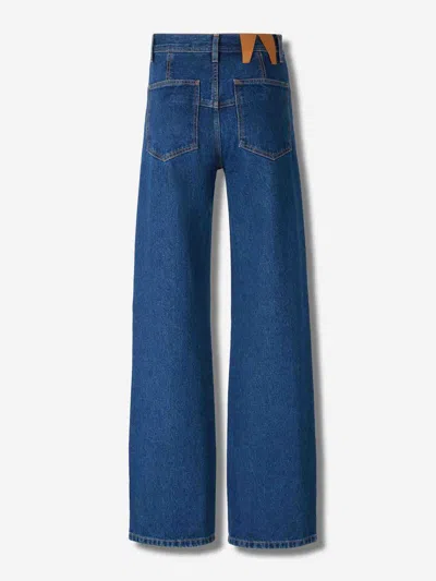 Darkpark High-waisted Straight-leg Jeans With Timeless Appeal In Blue