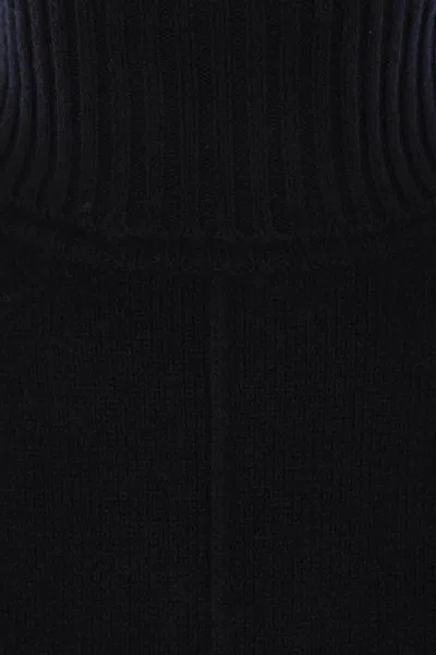 Allude Turtleneck Sweater In Black