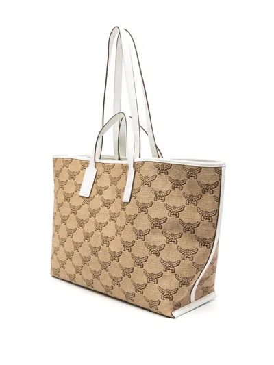 Mcm Himmel Oth Medium Shopper Tote In Brown