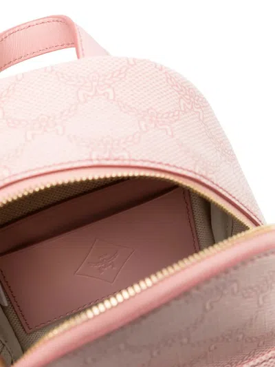 Mcm Stark Bebe Boo Backpack In Lauretos In Pink