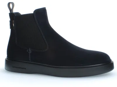 Harmont & Blaine Boots In Blue