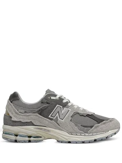 New Balance Textured Panels Rubber Sole Sneakers In Gray