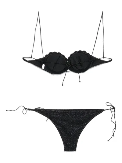 Oseree Oséree Lumiere Shell Two Piece Clothing In Black