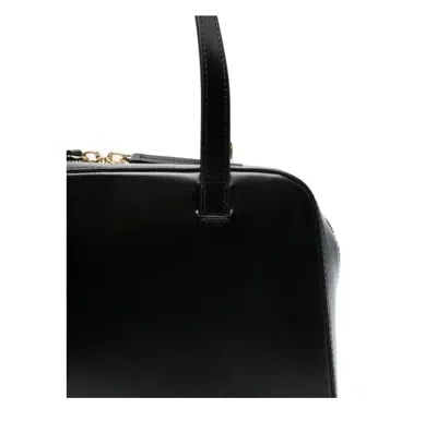 Apc A.p.c. Black Shoulder Bag With Versatile Carrying Options In Black