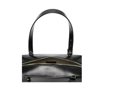 Apc A.p.c. Black Shoulder Bag With Versatile Carrying Options In Black