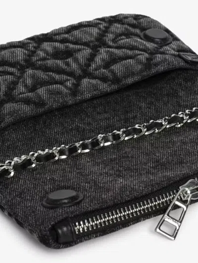 Zadig & Voltaire Nano Chain Shoulder Bag In Black