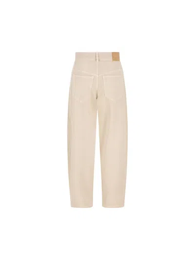 Isabel Marant Oriane Barrel-leg Jeans In Neutral