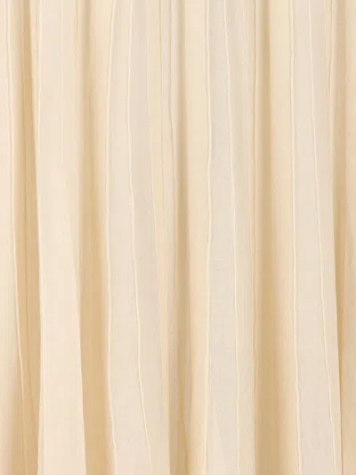 Isabel Marant Ezra Pleated Skirt In Metallic