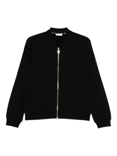 Liu •jo Zip-fastening Sweatshirt In Black