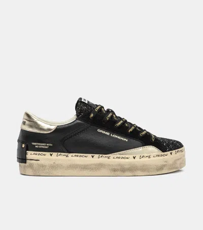 Crime London Sneakers In Black