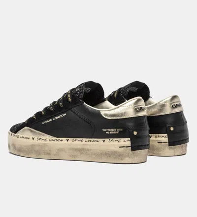 Crime London Sneakers In Black