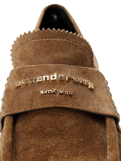 Alexander Wang Suede Carter Loafers