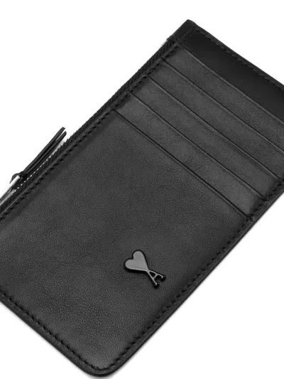 Ami Alexandre Mattiussi Ami Paris Wallets In Black