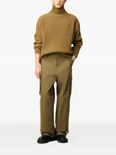 Ami Alexandre Mattiussi Ami Paris Trousers Cargo Clothing In Brown