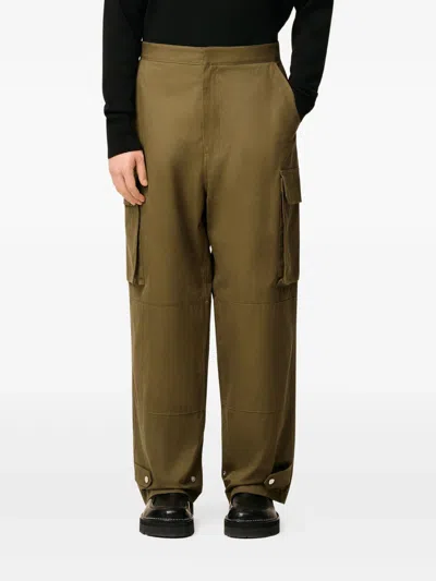 Ami Alexandre Mattiussi Ami Paris Trousers Cargo Clothing In Brown