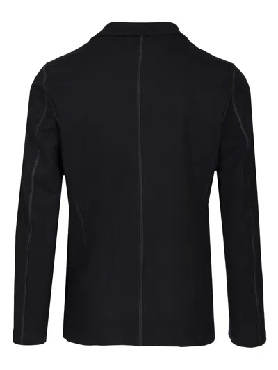 Giorgio Armani Unlined Blazer In Blue