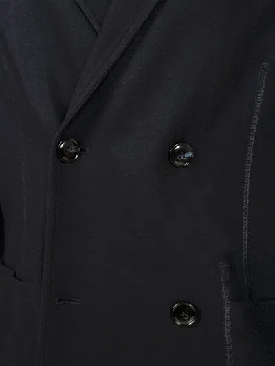 Giorgio Armani Unlined Blazer In Blue