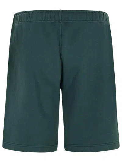 Autry Bermuda Shorts Elastic Waistband In Green