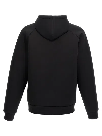 Carhartt Wip Men's Black Active Brand-patch Organic-cotton Jacket In Black