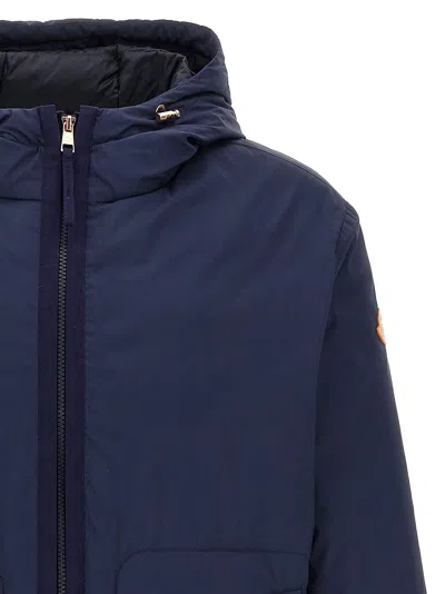 Moncler Genius The Moncler X Gilga Farm By Donald Glover Caracara Short Down Jacket In Blue