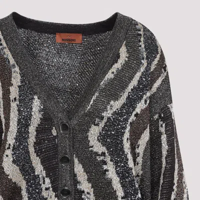 Missoni Brown Sweater For Versatility Sweaters In Black