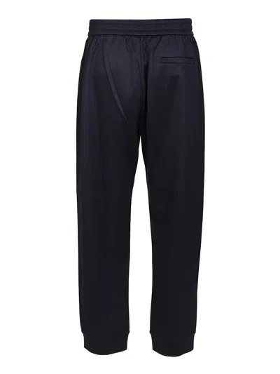 Giorgio Armani Men's Technical Fabric Pants In Black