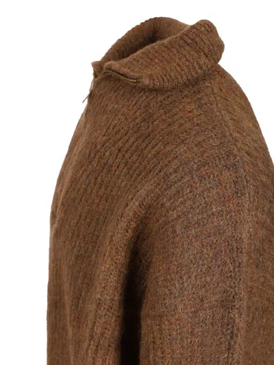 Isabel Marant Long Sleeve Sweater In Brown