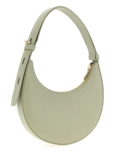 Furla Delizia Mini Bag In Sage Leather In Green