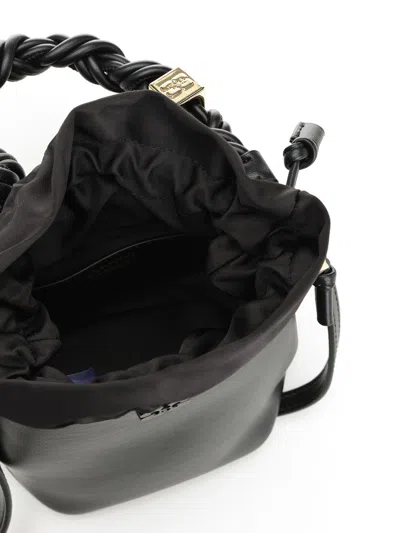 Ganni Mini "bou" Bag In Black