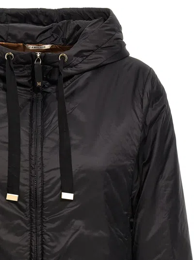 Max Mara The Cube Greenh Technical Fabric Jacket In Black