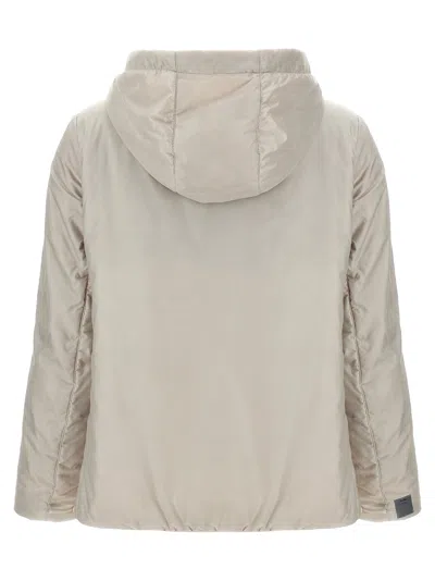 Max Mara The Cube Greenh Casual Jackets And Parka Gray In Gray