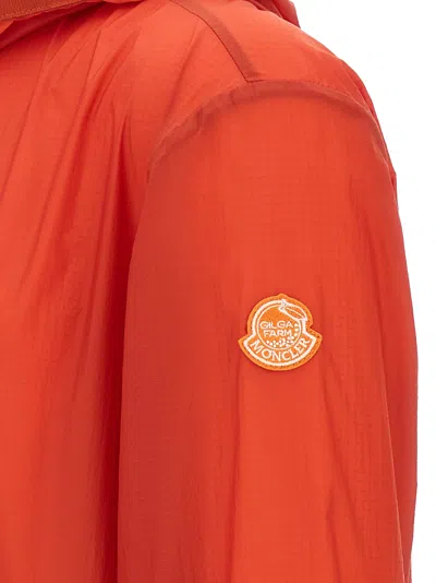 Moncler Genius Hamlin Moncler X Gilga Farm Designed By Donald Glover Nylon Jacket In Orange
