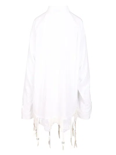 Balenciaga Shirts In White
