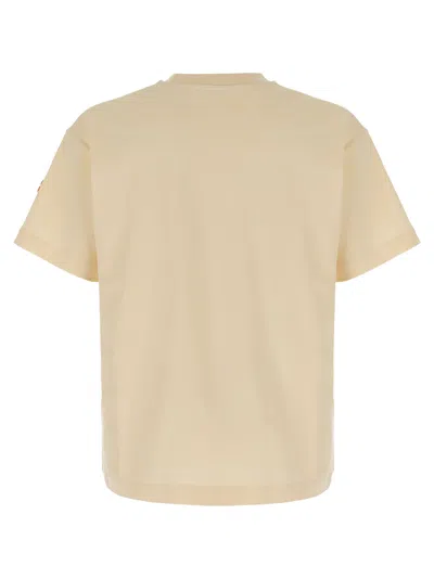 Moncler Genius Moncler X Gilga Farm Designed By Donald Glover Cotton T-shirt In Yellow