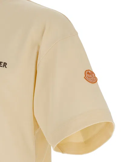 Moncler Genius Moncler X Gilga Farm Designed By Donald Glover Cotton T-shirt In Yellow