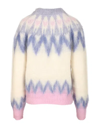 Isabel Marant Étoile Marant Etoile Women Natania Wool Blend Sweater In Neutral